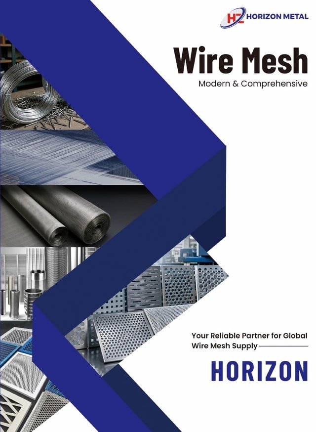 Horizon Metal Wire Mesh product catalog cover