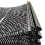 65Mn Steel Vibrating Screen Mesh in Mining Industries